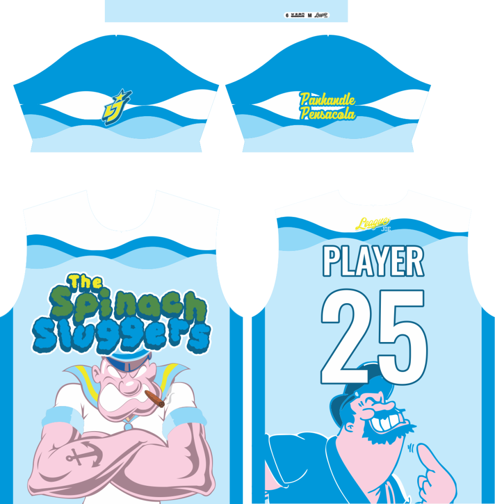 The Spinach Sluggers Official Jersey