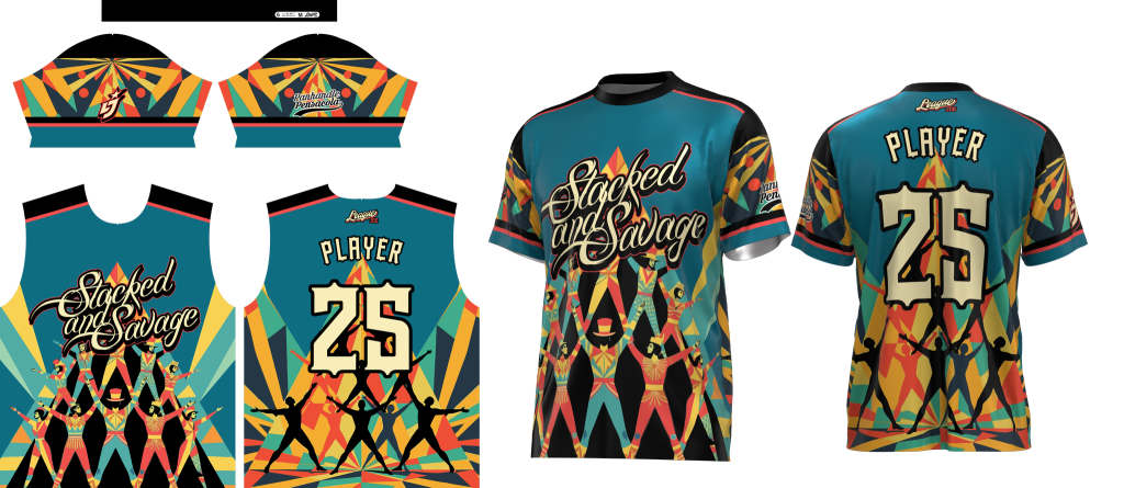 STACKED AND SAVAGE Official Jersey