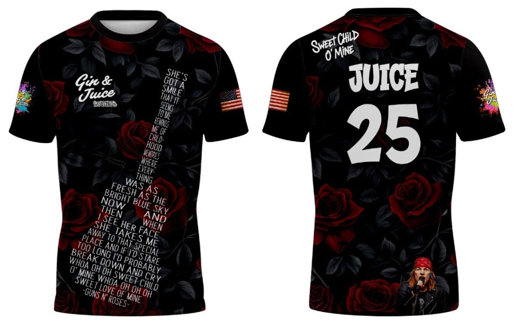 SWEET CHILD O MINE Jersey