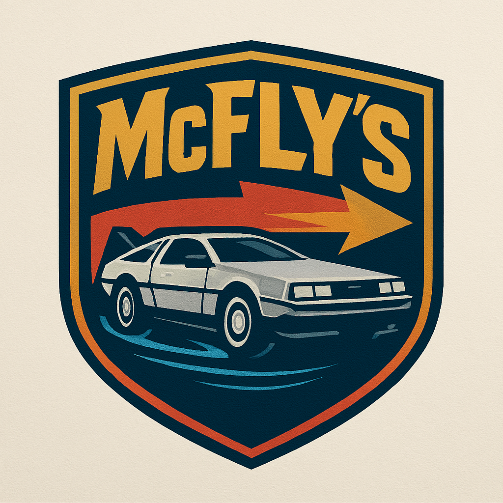 Logo for McFly’s