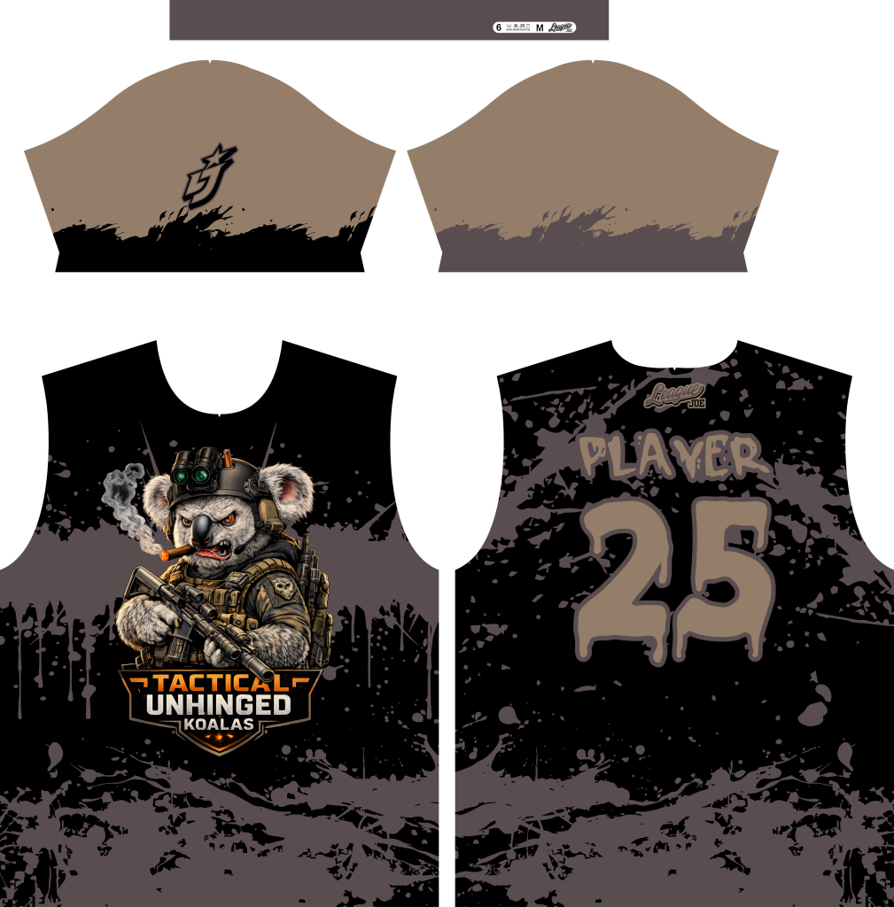 Tactical Unhinged Koalas Official Jersey